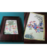 Chinese Antique Famille Rose Framed Porcelain Plaque CHILDREN PLAYING PI... - $925.02 CAD