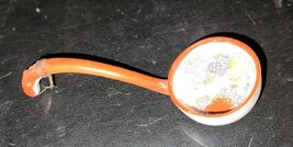 VTG Japanese Porceain Mini Ladle Small Soup Hanging Wire Painted - $14.99