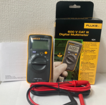 FLUKE 101 600V CAT III Digital Multimeter/AC,DC Volt, Ohm - $81.81