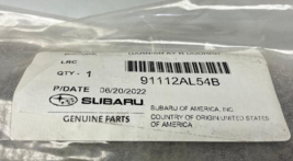 2015-2019 Subaru Outback Rear Right Lower Door Molding P/N 91112AL54B Oem - £43.67 GBP