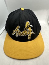 Vintage The Game Army Football Black Knights SnapBack Hat Made In USA - $39.59