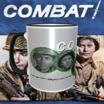 Combat TV Series #2 Vic Morrow World War II 11oz  Coffee Mug NEW Dishwas... - £15.98 GBP