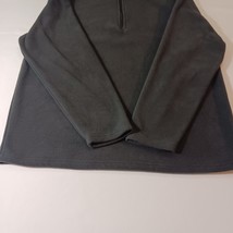 St John's Bay Men's Gray Size Large Long Sleeve Quarter Zip Pullover Sweatshirt image 8