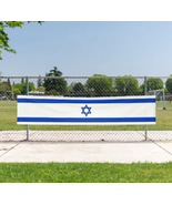 Israel Banner 2x8ft FT Super Durable Polyester Israeli National Flag - $22.00