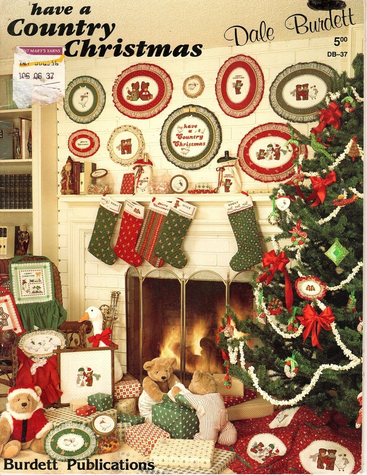 Primary image for Dale Burdett Have a Country Christmas Counted Cross Stitch Pattern Chart 1984