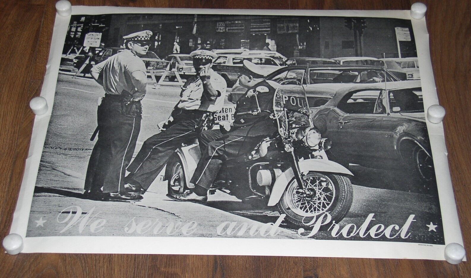 Hippie Political Poster Vintage 1970&#39;s Head Shop Protest Counter Culture - $199.99