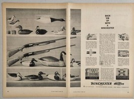 1959 Print Ad Winchester Shotguns &amp; Western Shells Duck Decoys New Haven,CT - £12.74 GBP