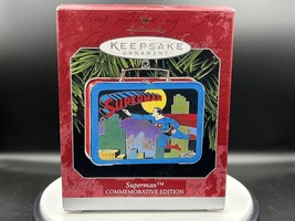 1998 Hallmark Keepsake &quot;SUPERMAN LUNCHBOX&quot; Commemorative Christmas Ornam... - £9.56 GBP