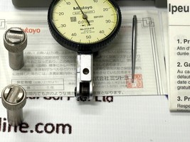 Mitutoyo 513-415T Dial Test Indicator 1mm - R 0.01mm Precision Engineeri... - $610.80