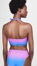 PilyQ Swim Ombre Bikini Top Purple Multi - $44.52