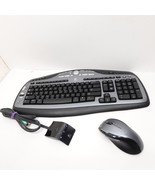 Vintage Logitech MX3000 Laser Cordless Desktop Keyboard Mouse w/ Receive... - $756.43 MXN