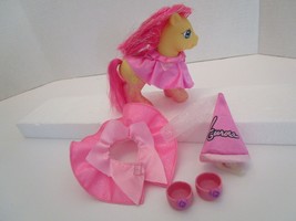 My Little Pony G3 Disney Princess Aurora 5 pc Wardrobe Outfit Clothes  N... - $13.29