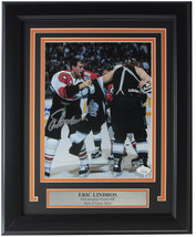 Eric Lindros Firmado Enmarcado 8x10 Philadelphia Flyers Foto JSA ITP - £130.66 GBP