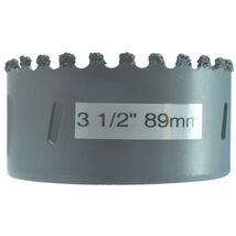 3 1/2 in Carbide Hole Saw for Recessed Led Ceiling Light in Drywall 3 1/... - $19.69