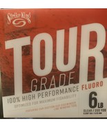 Strike King Tour Grade Fluorocarbon 200 Yards 6 LB Fishing Line &amp; Leader - $220.74 MXN
