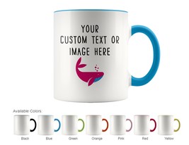 Personalized Tea Cups, Large Coffee Mug, Mug Personnalise, Custom Cup, C... - £14.76 GBP