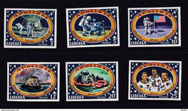 Liberia 1971  Space Apollo 14 Imperf MNH 15646 - $9.90