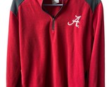 Knights Apparel Quarter Zip Pullover Mens M Fleece Alabama Crimson Tide ... - $14.04