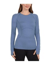 Spyder Womens Top Blue Pocket Thumbholes Long Sleeves Lightweight Active... - $38.99 Spyder Womens Top Blue Pocket Thumbholes Long Sleeves Lightweight Active... - $38.99