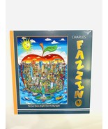 CHARLES FAZZINO "THE SUN SHINES BRIGHT OVER THE BIG APPLE" COLOR HARDCOVER BOOK - $242.99