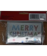 Cheers Gift Card Box - Colorful Merry Christmas Snowflake Pattern- BRAND... - $5.41 CAD