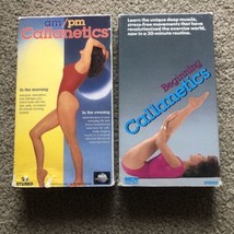 AM/PM Beginning Callanetics VHS VCR Video Tape Used Callan Pinckney Exer... - £10.27 GBP