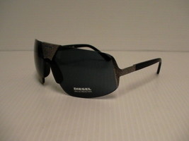 Diesel sunglasses DL0054 col.92V wrap shield unisex grey lenses with case - £63.25 GBP
