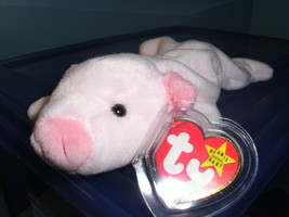 Squealer Ty Beanie baby MWMT 1993 - $56.91 MXN
