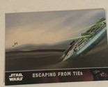 Star Wars The Force Awakens Trading Card #93 Escaping From Ties - $1.98