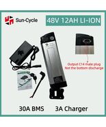48V 12Ah EBIKE Battery Lithium Li-ion BMS Electric Bicycle Charger Motor... - $3,111.32 MXN