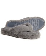 Bearpaw Aili Flip-Flop Slippers (Sheepskin Fleece For Women)  Gray L - £15.97 GBP