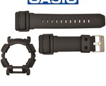 Genuine Casio G-Shock GD-400-1 GD-400 watch band &amp; bezel black Set - £48.15 GBP