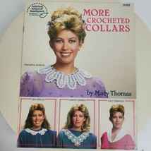 Vintage More Crocheted Collars BOOK Mary Thomas - $10.40