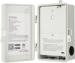 Dewenwils Pool Timer, Wifi Timer Switch, Heavy Duty 40A, Etl Listed Milky - $64.99