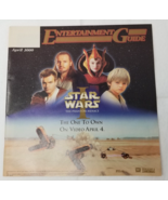 Star Wars The Phantom Menace Entertainment Guide 2000 April - £15.00 GBP