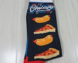 Men&#39;s Rep your Region Socks Chicago pizza hot dogs Windy City size 8-12 new - £6.24 GBP