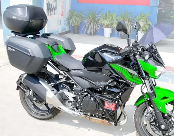 KAWASAKI saddlebags Ninja 400 Z400 SHAD TOURING KIT for Luggage Side Case - $98.01