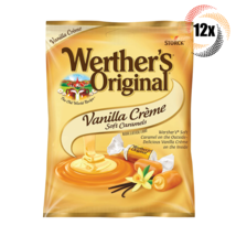 12x Bags Werther's Original Vanilla Creme Soft Caramels | 2.22oz | Fast Shipping - £25.24 GBP