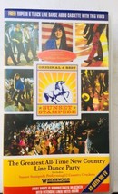 Sunset Stampede New Country Line Dancing VHS Video Tape - £4.84 GBP
