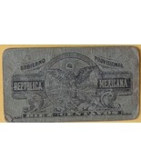 Republica Mexicano Gobierno Provisional veinte centavos carton banknote  - $55.60 MXN