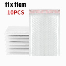 50PCS White  Film Bubble Envelope Bags Waterproof Padded Mailing Self Seal Shipp - £114.47 GBP