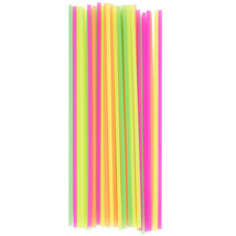 500 7.5&#39;&#39; Neon Beverage Stirrers/Sip Straws - £3.12 GBP