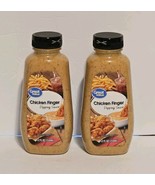 Great Value Chicken Finger Dipping Sauce 12 fl oz Lot Of 2 Bottles New S... - £12.65 GBP