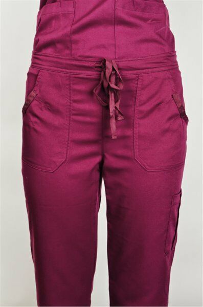 Ultra Soft Scrub Pants Cargo Drawstring Medical Hospital Nurse Scrub Pan... - $19.99