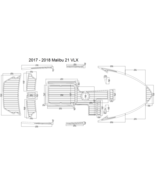 2017 - 2018 Malibu 21 VLX Swim Step &amp; Cockpit Pad Boat EVA Teak Decking ... - $1,226.95 CAD