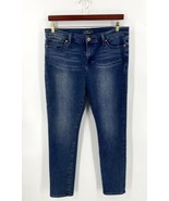 Lucky Brand Womens Jeans Size 14 Dark Blue Denim Brooke Skinny Womens - £27.61 GBP