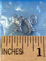 Vintage PAIR (2 seperate)  STERLING COWBOY/COWGIRL  BOOTS CHARM - $25.00