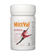 MittVal Woman 100 tabs Multivitamin 12 Vitamins &amp; 10 Minerals Swedish Ph... - £23.14 GBP