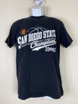 Gear for Sports Men Size M Black San Diego State 2011 Champs T Shirt - £7.40 GBP