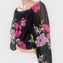 Charter Club Floral Blouse 8 Petite - $13.00